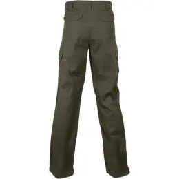 Mens Heritage Cargo Trousers Fatigue Back